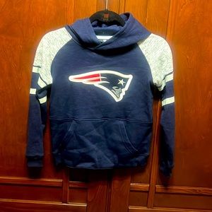 Youth Patriots hooded sweatshirt - size small